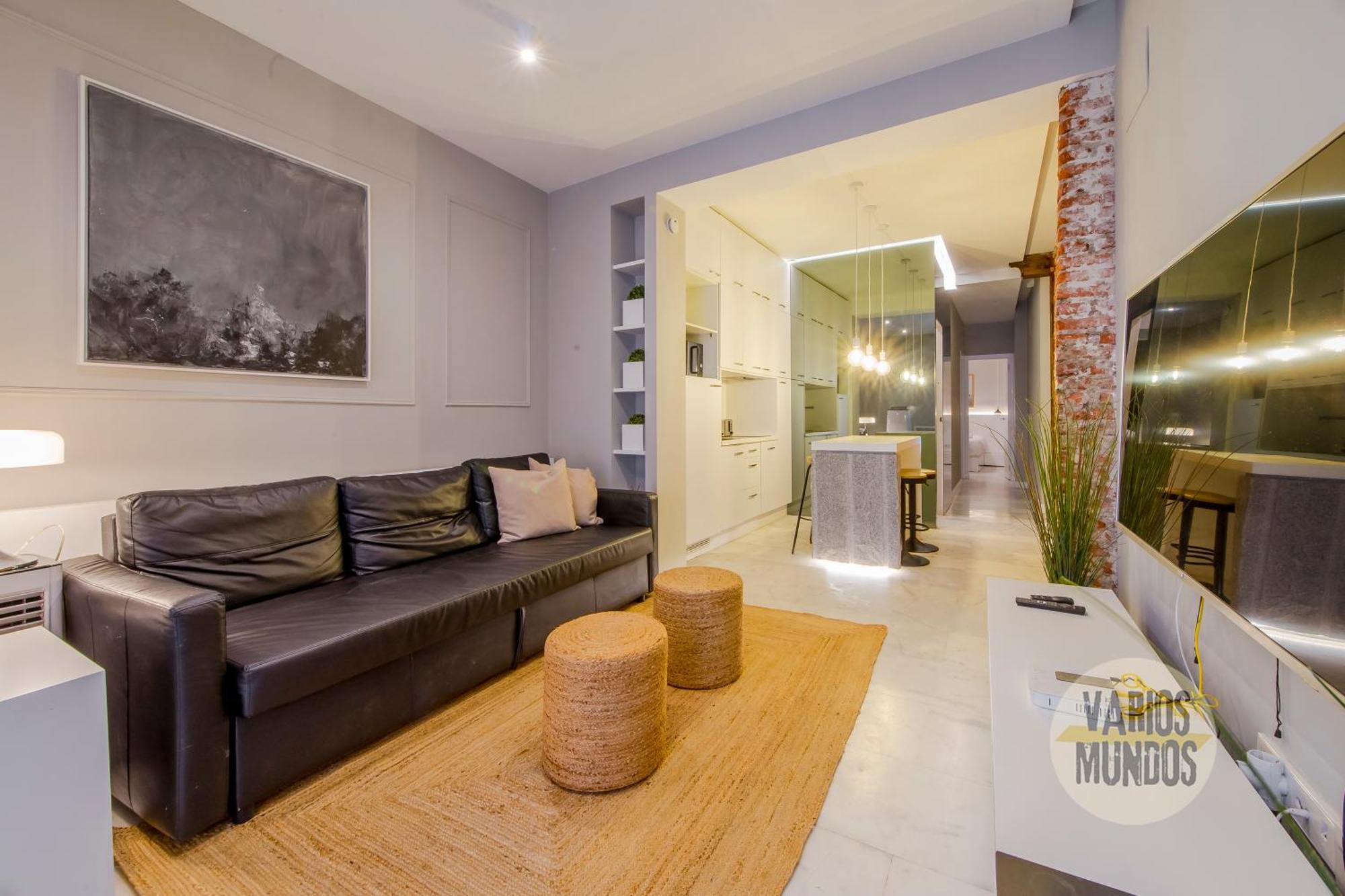 Cool Duplex Bajo 7pax Cerca De Tirso De Molina E2 Appartamento Madrid