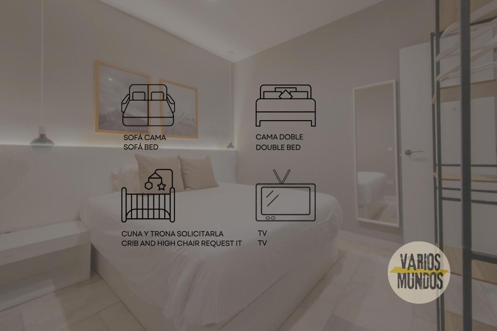 Cool Duplex Bajo 7pax Cerca De Tirso De Molina E2 Appartamento *