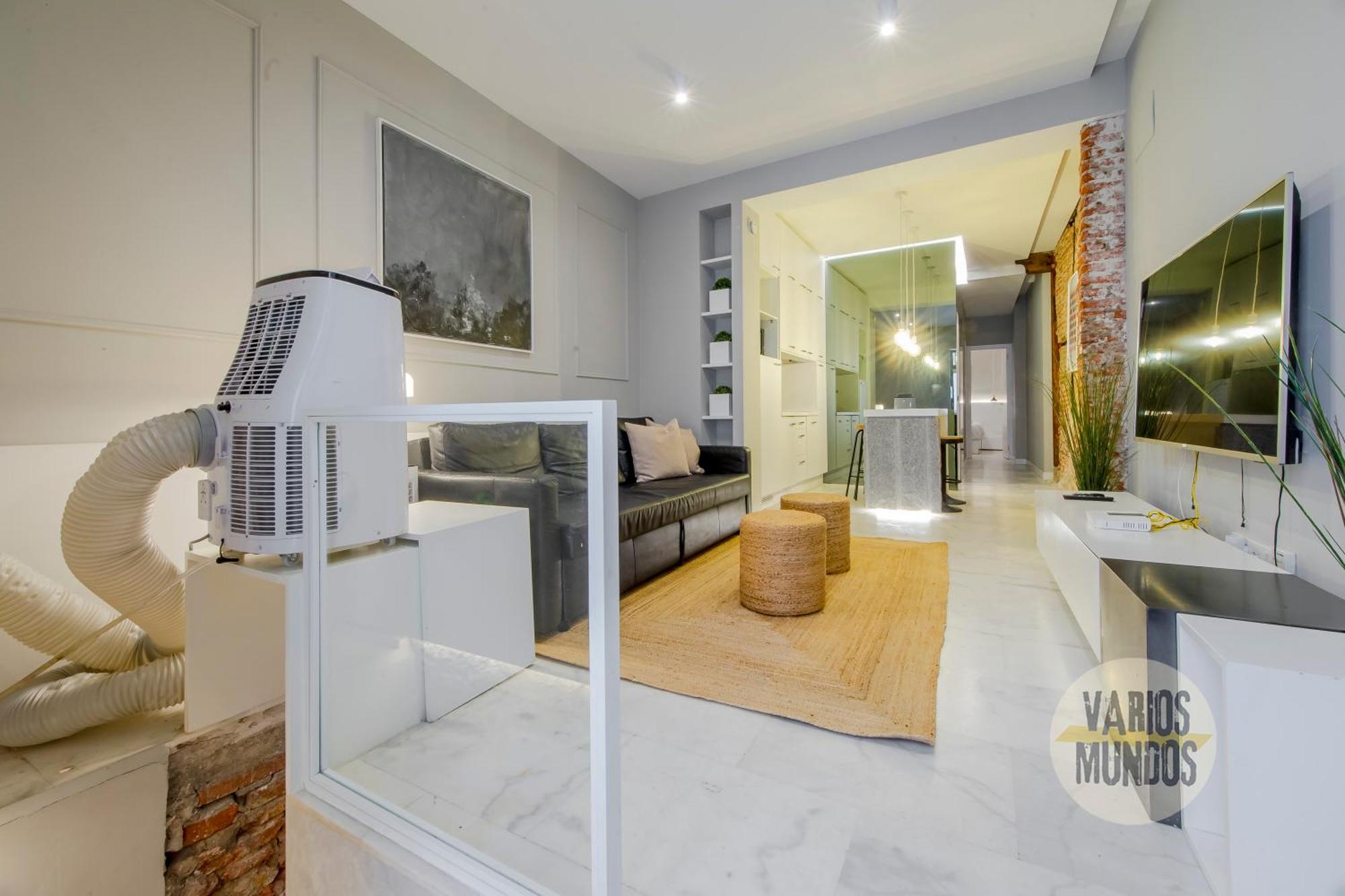 Cool Duplex Bajo 7pax Cerca De Tirso De Molina E2 Appartamento Madrid