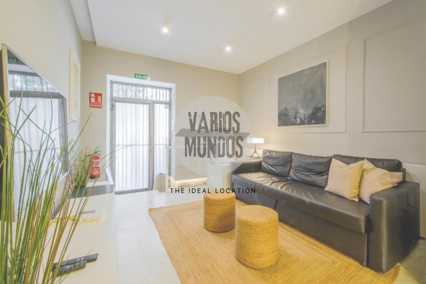 Cool Duplex Bajo 7pax Cerca De Tirso De Molina E2 Appartamento